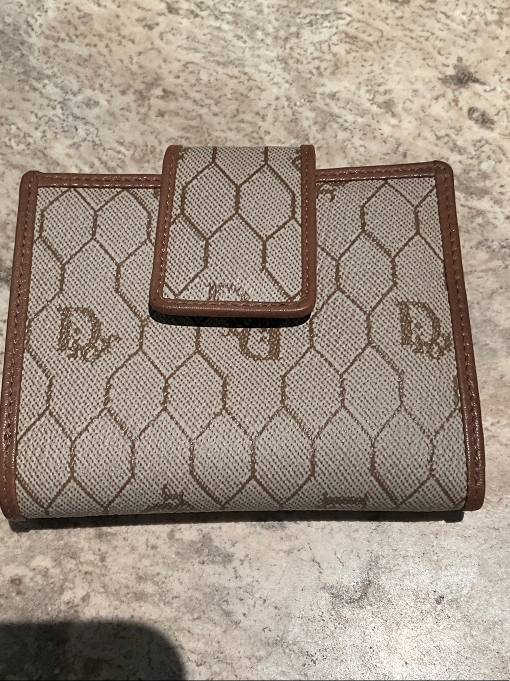 Brown Monogram Canvas Wallet - Women Bags